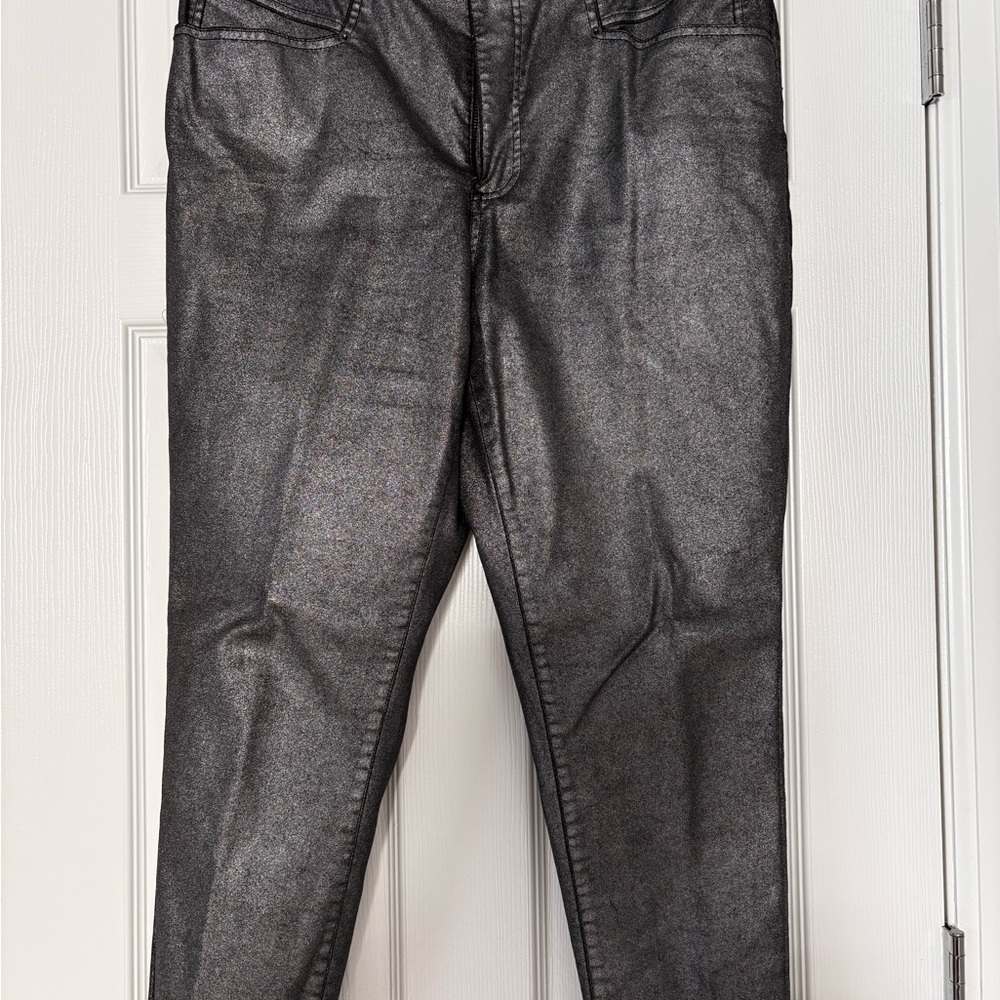 Used! INC Denim Gray Metallic Pants